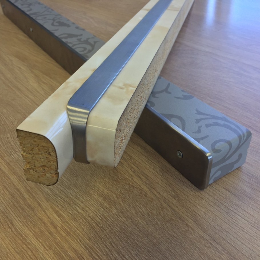 Планка соединительная угловая левая на европодгиб 40 мм (уз-40-r6/180л)