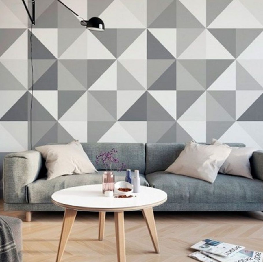 Геометрические рисунки в интерьере