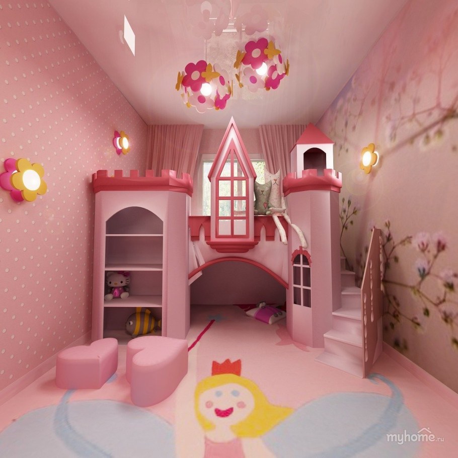Детские комнаты для девочек