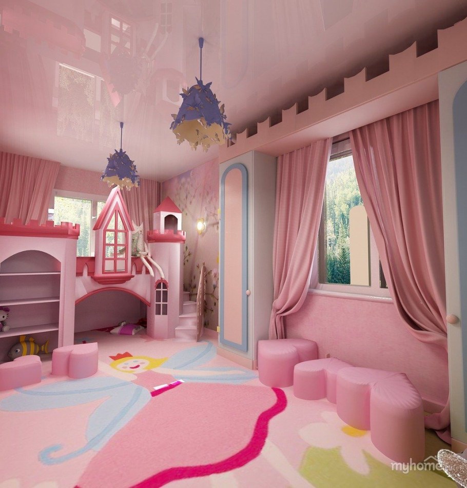 Интерьеры детских комнат для девочки 5 лет