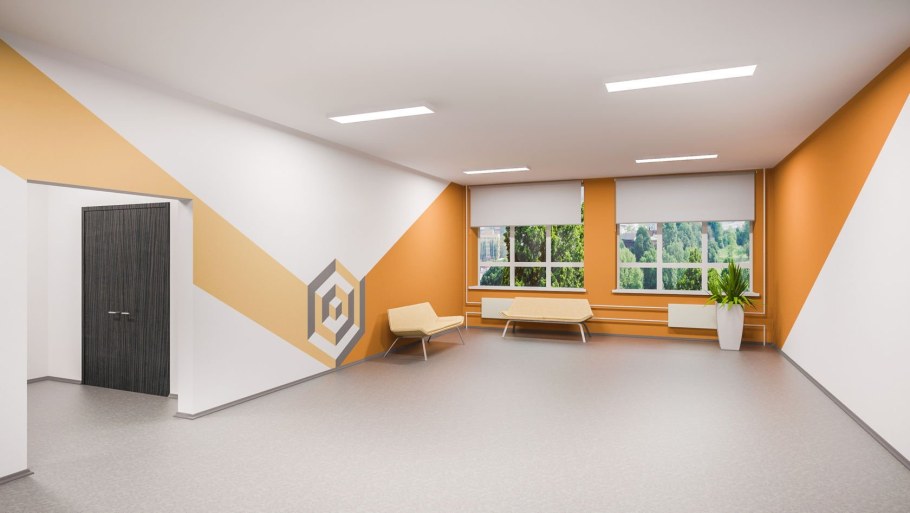 Стены в современной школе