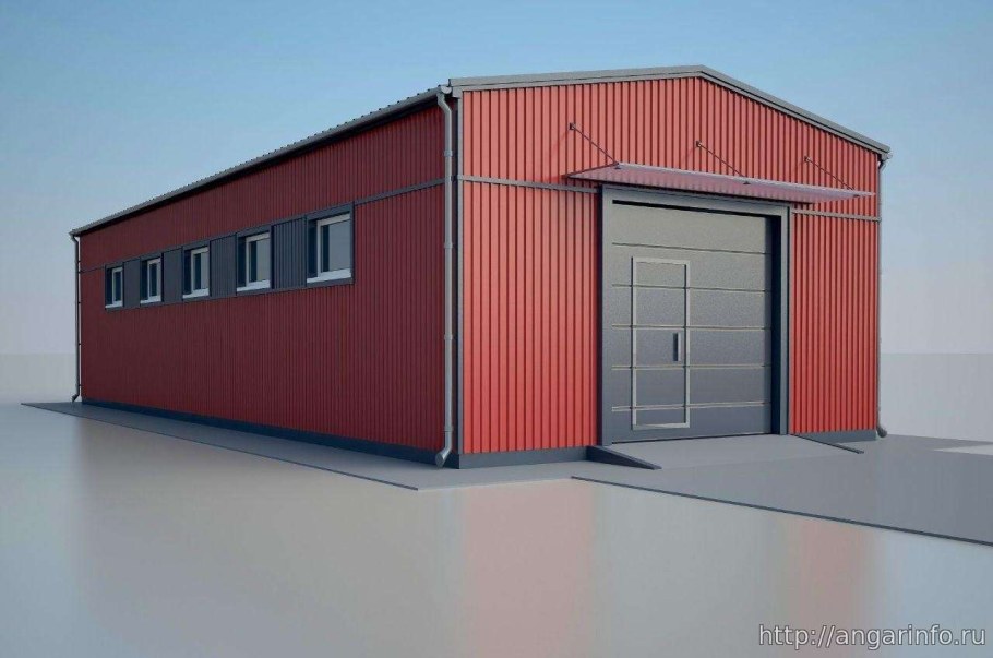 Сэндвич панели ангар 20 кв
