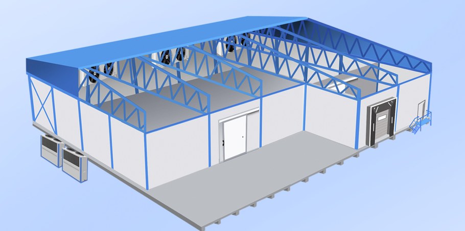Холодильный склад 1500т