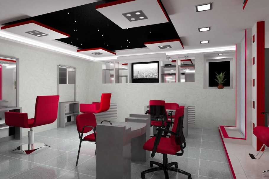 Дизайн парикмахерских салонов