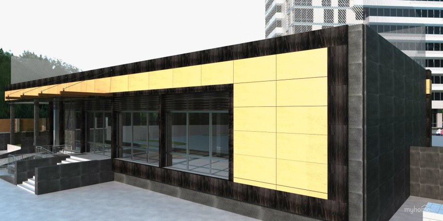 Фасад офисного здания