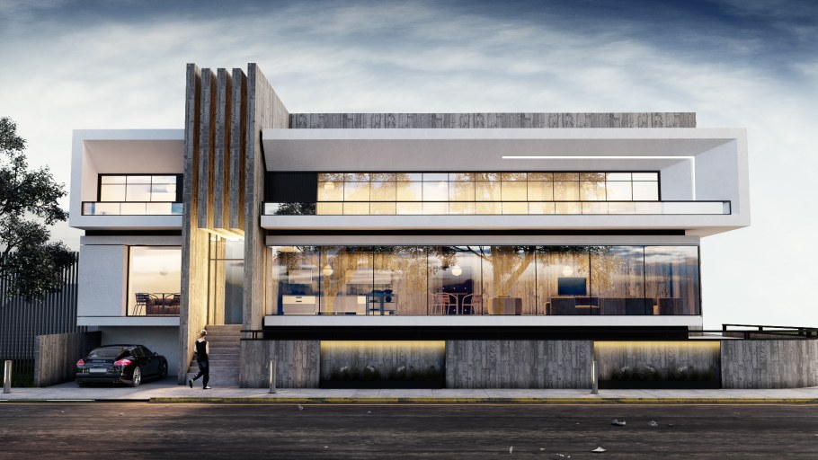 Здания в современном стиле