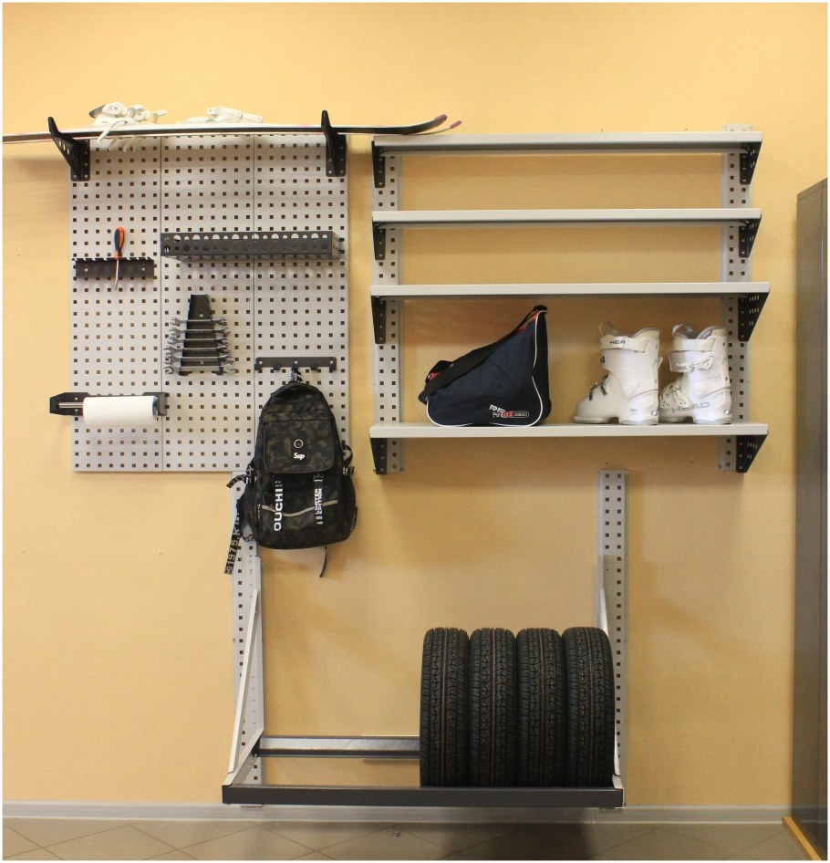 Система хранения в гараже своими руками