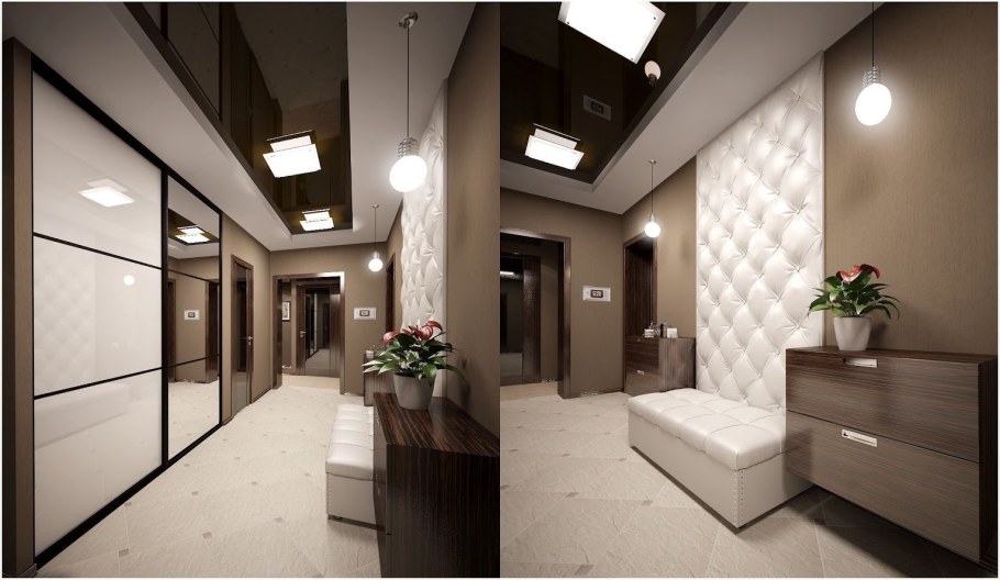 Современный интерьер прихожей