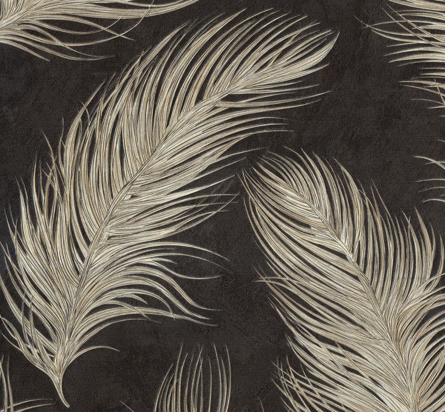 Обои флизелиновые Monte Solaro Hermes чёрные