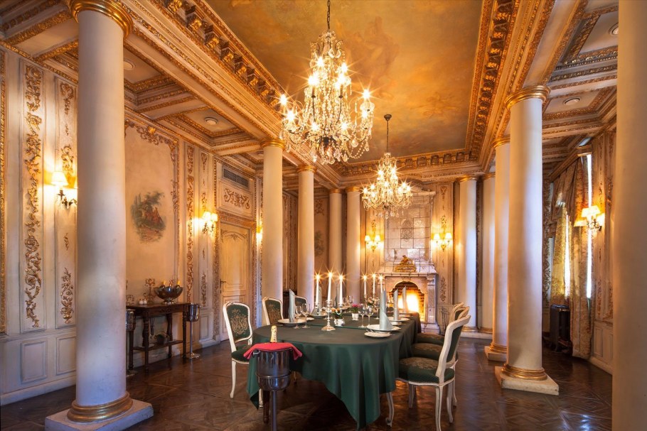 Ресторан Пушкин каминный зал