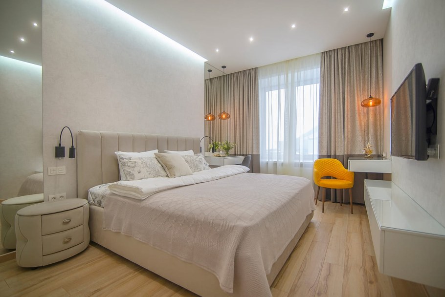 Спальни 2023 светлые