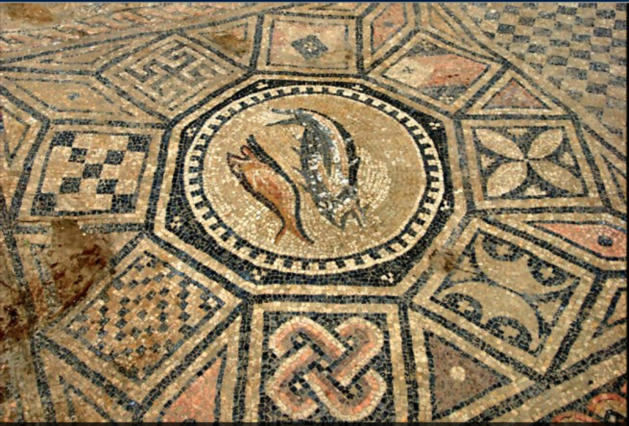 Римская мозаика 4 века