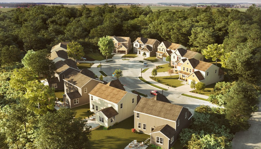 Коттеджный поселок американская деревня Рублевка