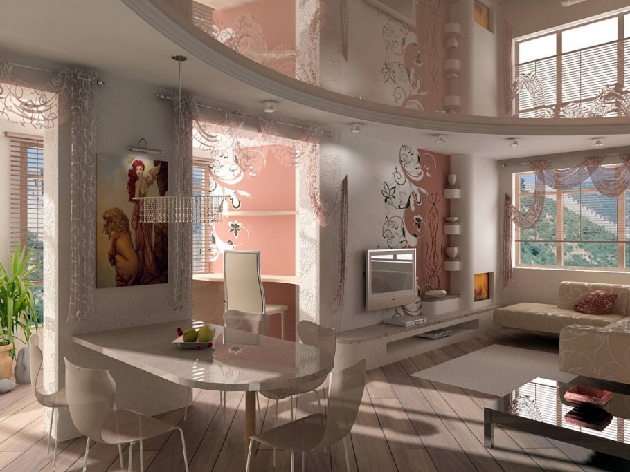 Квартира в греческом стиле