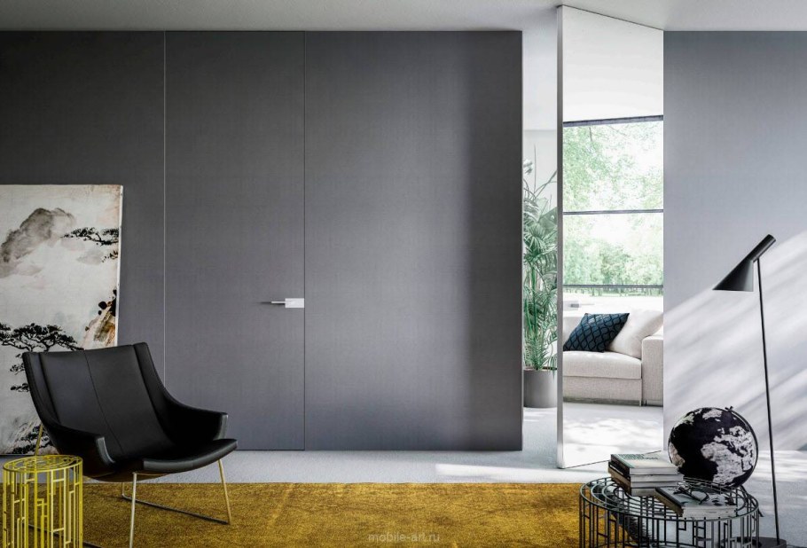 Двери скрытого монтажа filomuro