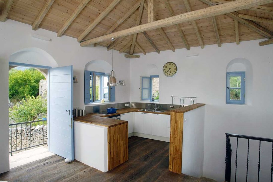 Средиземноморский стиль в интерьере дачи