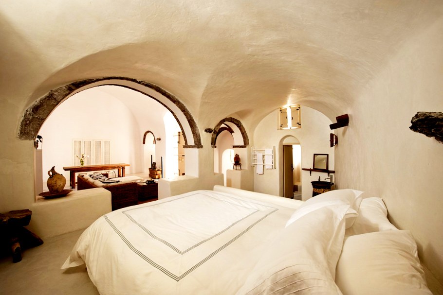 Спальня в греческом стиле