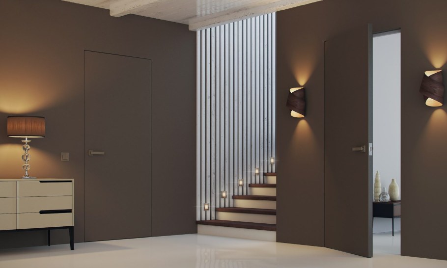 Межкомнатные двери Инвизибл (Invisible)