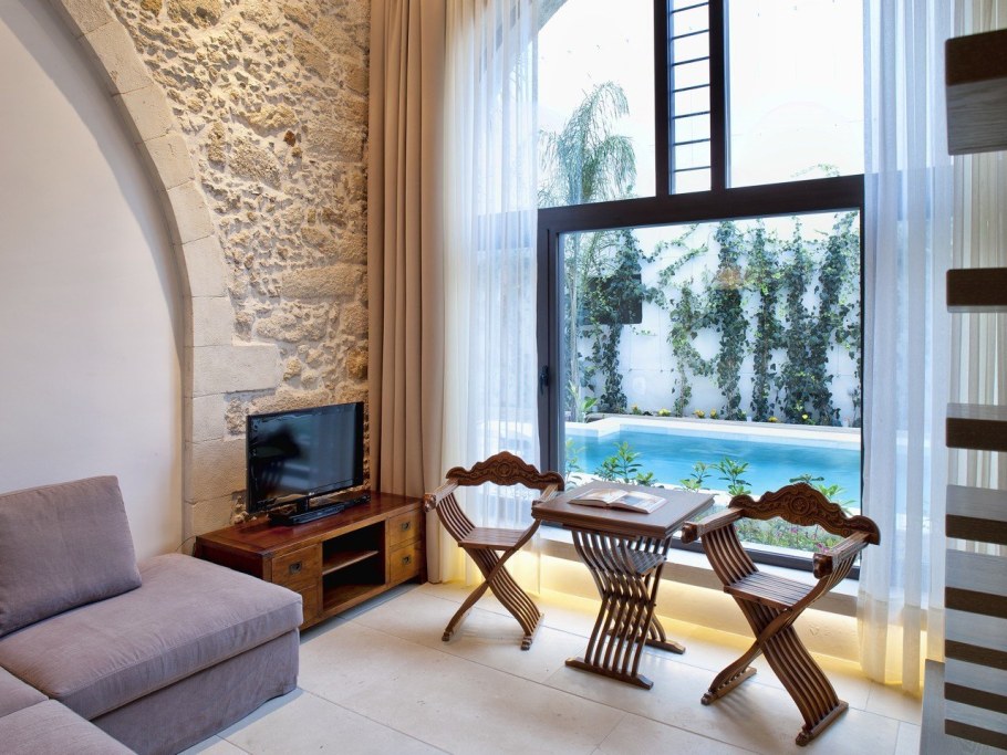 Гостиная в греческом стиле