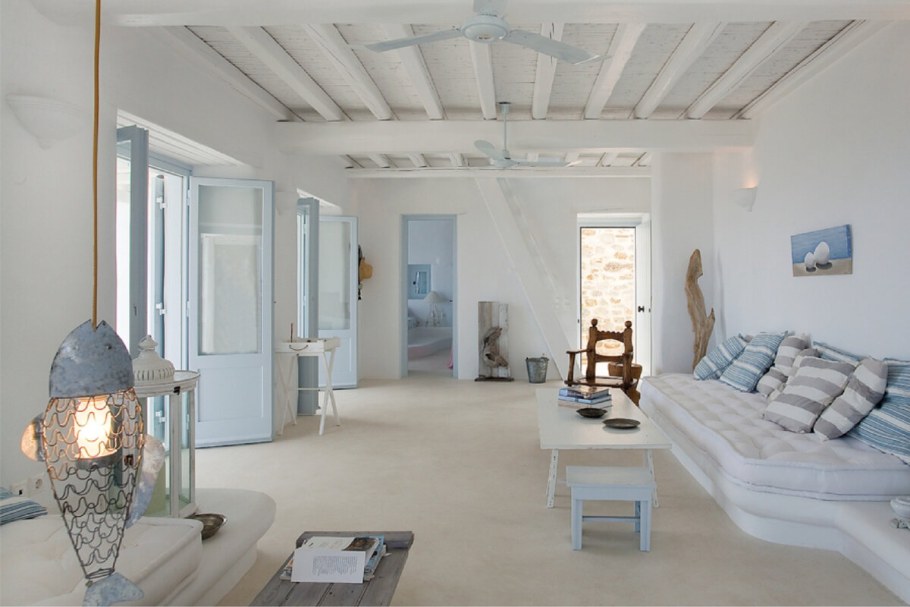 Греческий стиль в интерьере