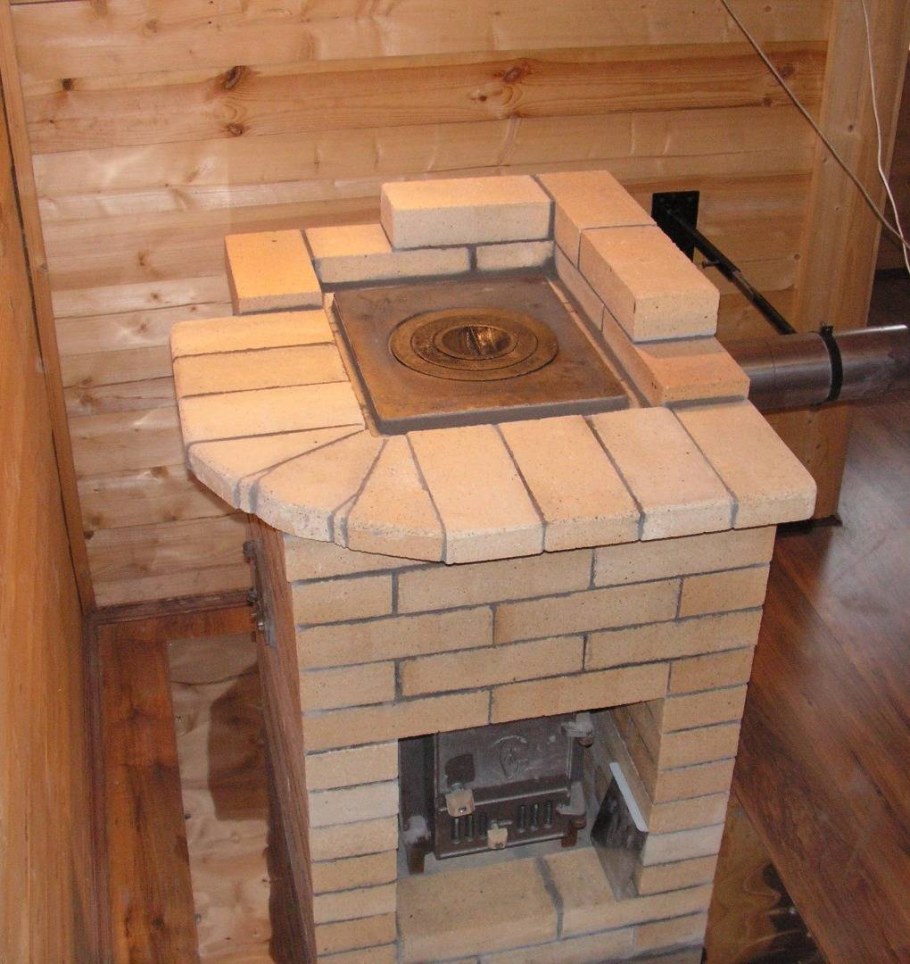 Малогабаритная кирпичная печь