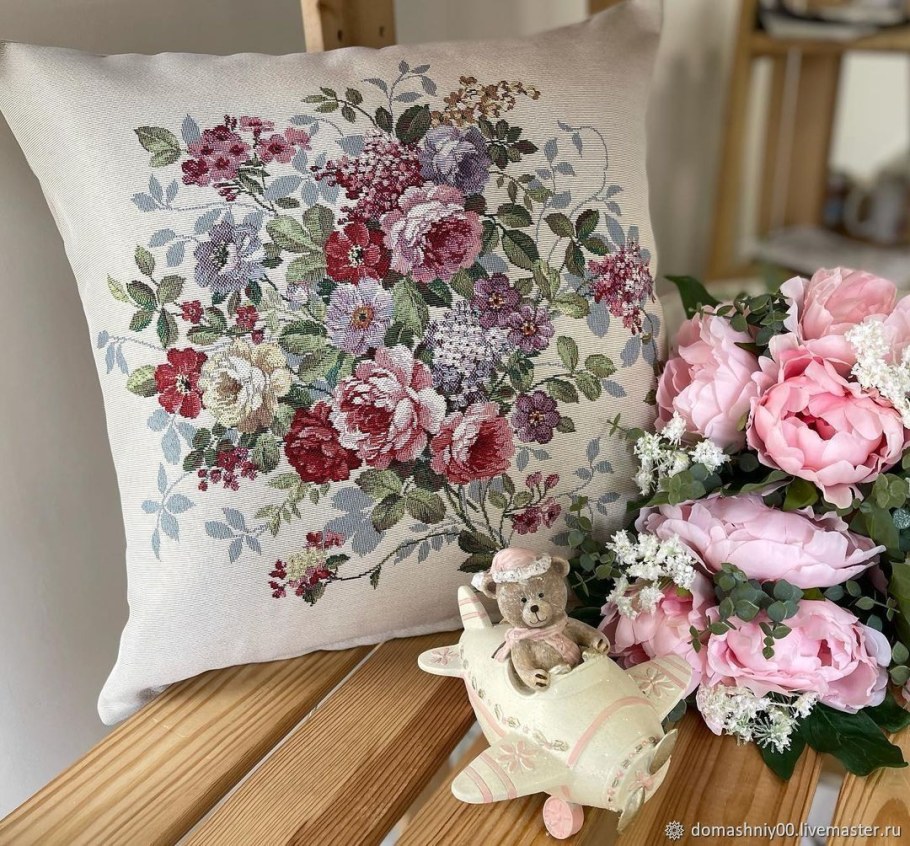 Гобелен наволочки на подушки