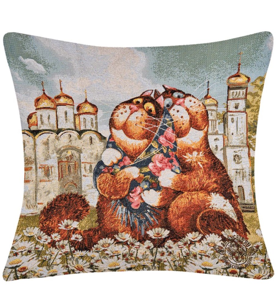 Арома подушка из гобелена с лавандой наполнитель с леопардом