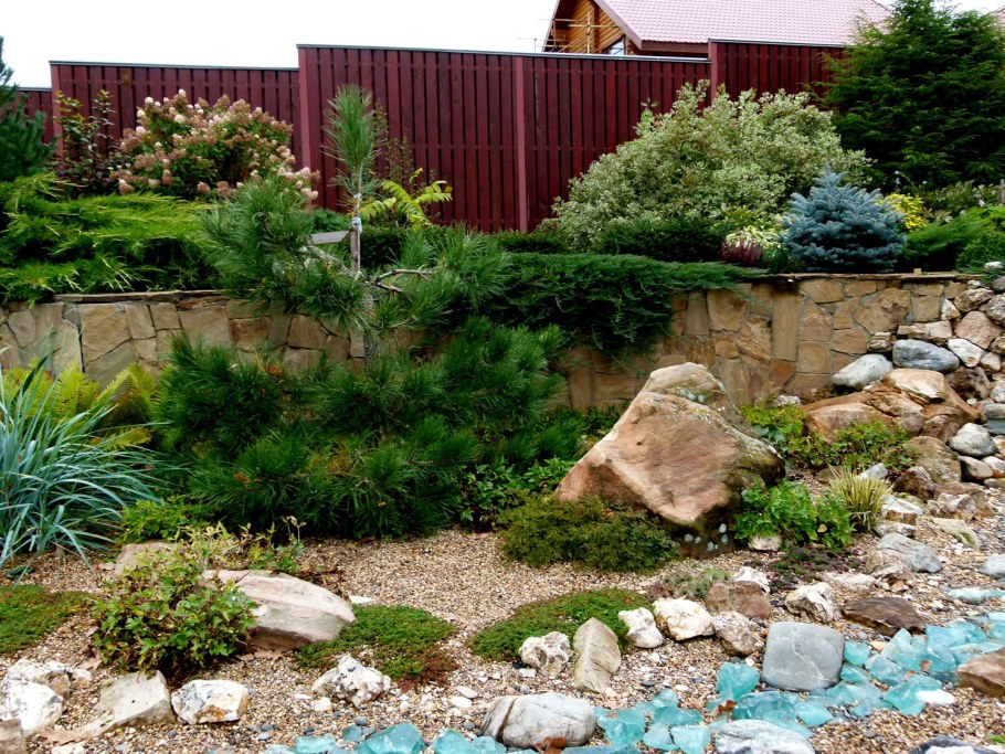 Альпинарий хвойные Каскад