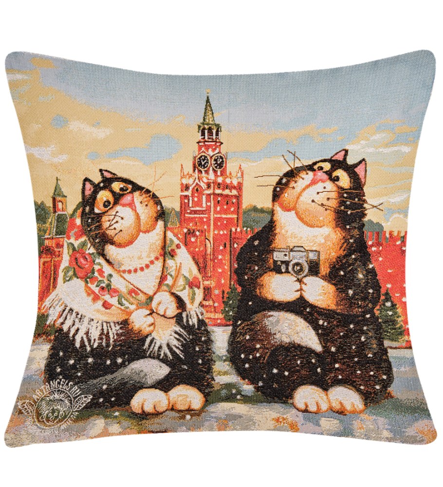 Гобелен подушка шишки