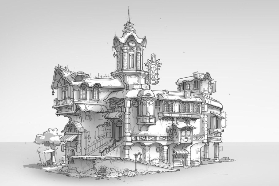 Архитектурные зарисовки