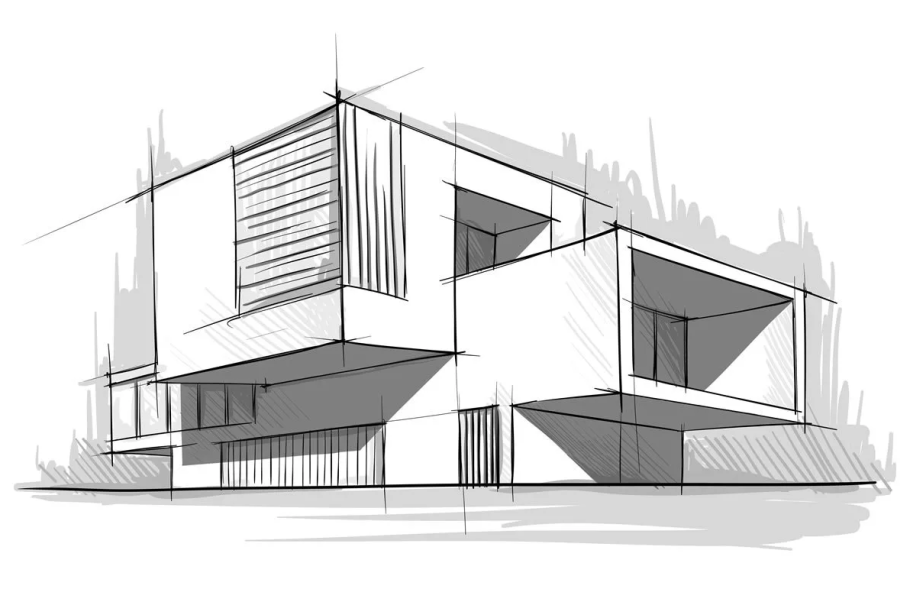 Архитектурные скетчи