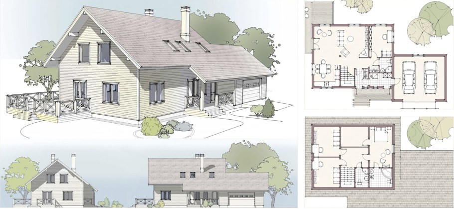 Чертежи домов