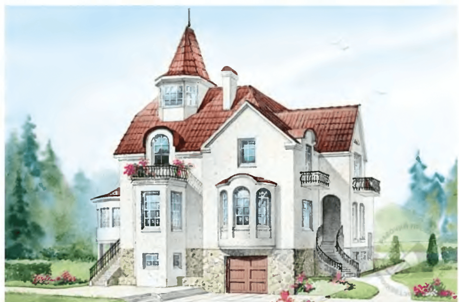 Дом рисунок