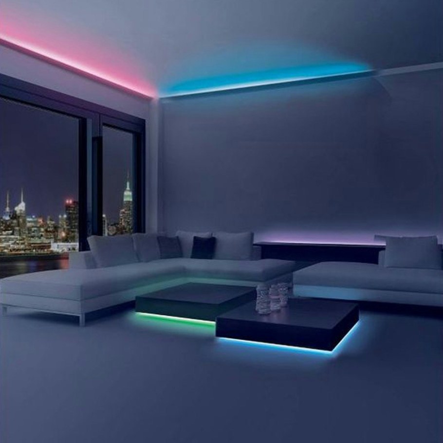 Комната с подсветкой