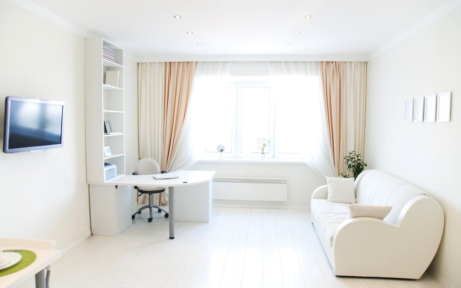 Светлый интерьер квартиры