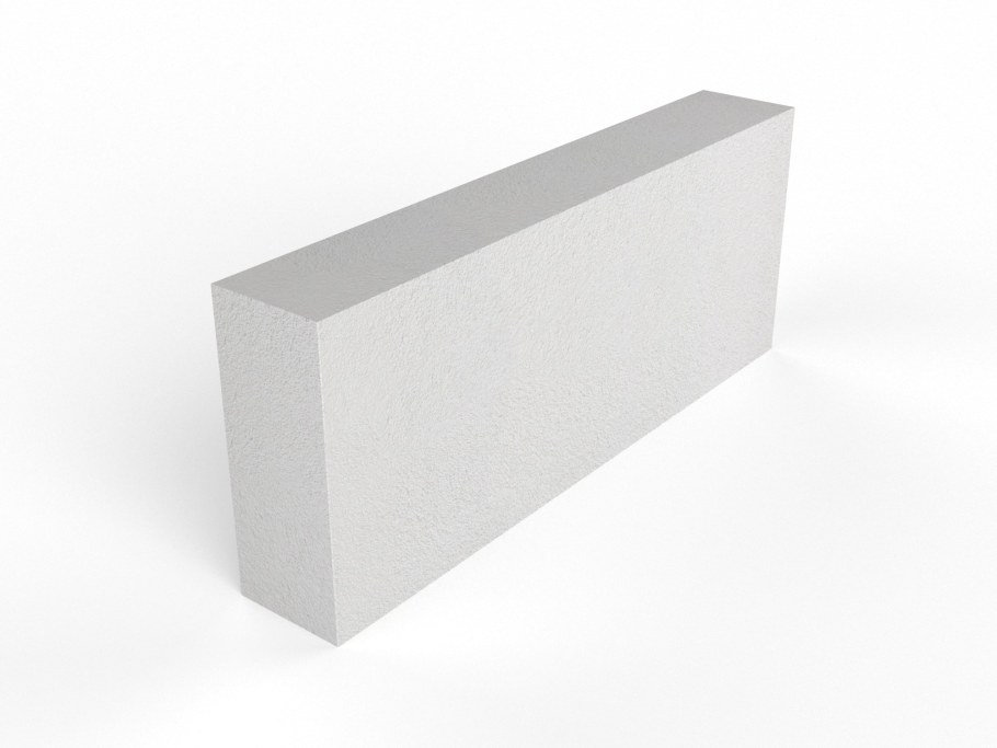 Блок стеновой газобетонный д500, 625х250х100мм