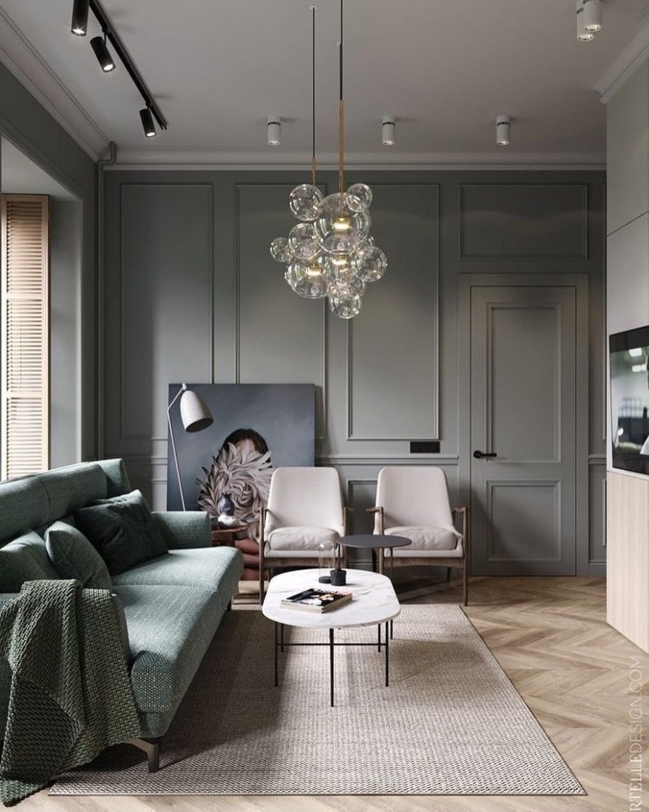 Стильный современный интерьер квартиры