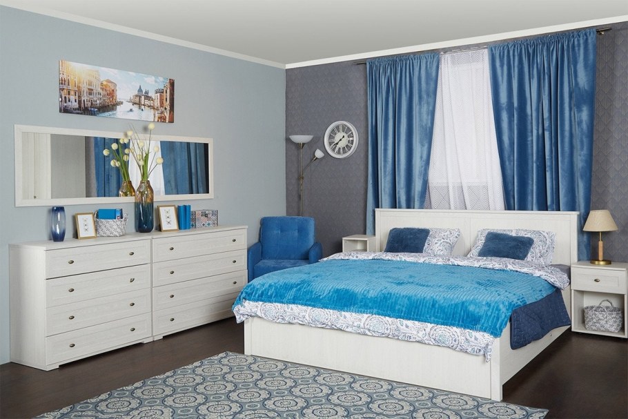 Спальня Шерлок ясень Анкор светлый