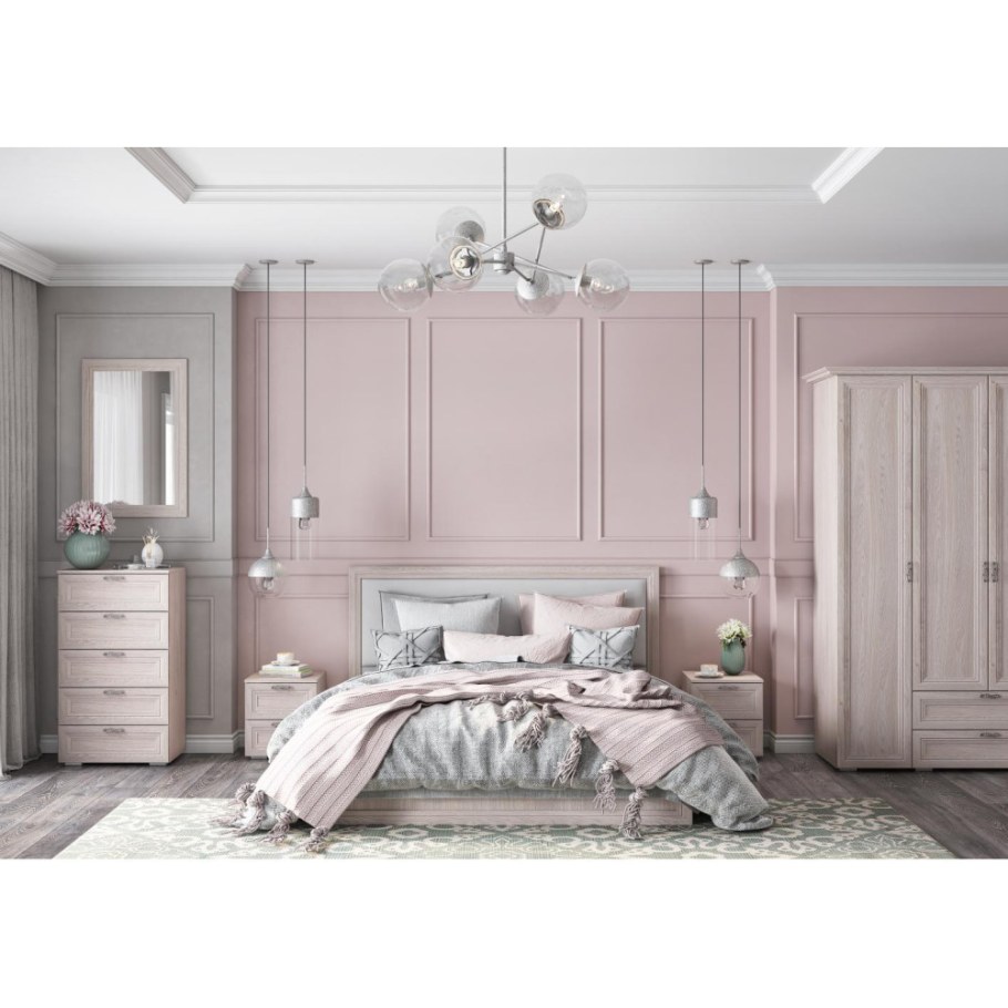 Ясень Анкор светлый спальня