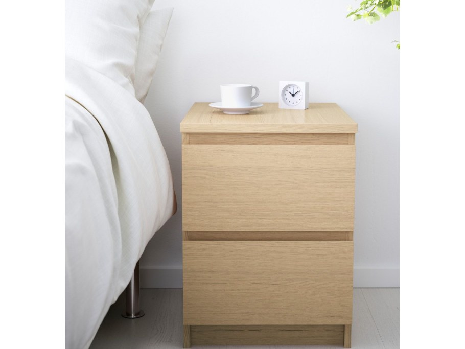 Икеа МАЛЬМ тумба прикроватная
