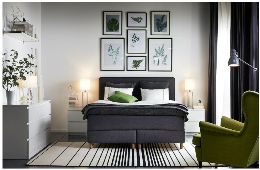 Комод икеа белый МАЛЬМ