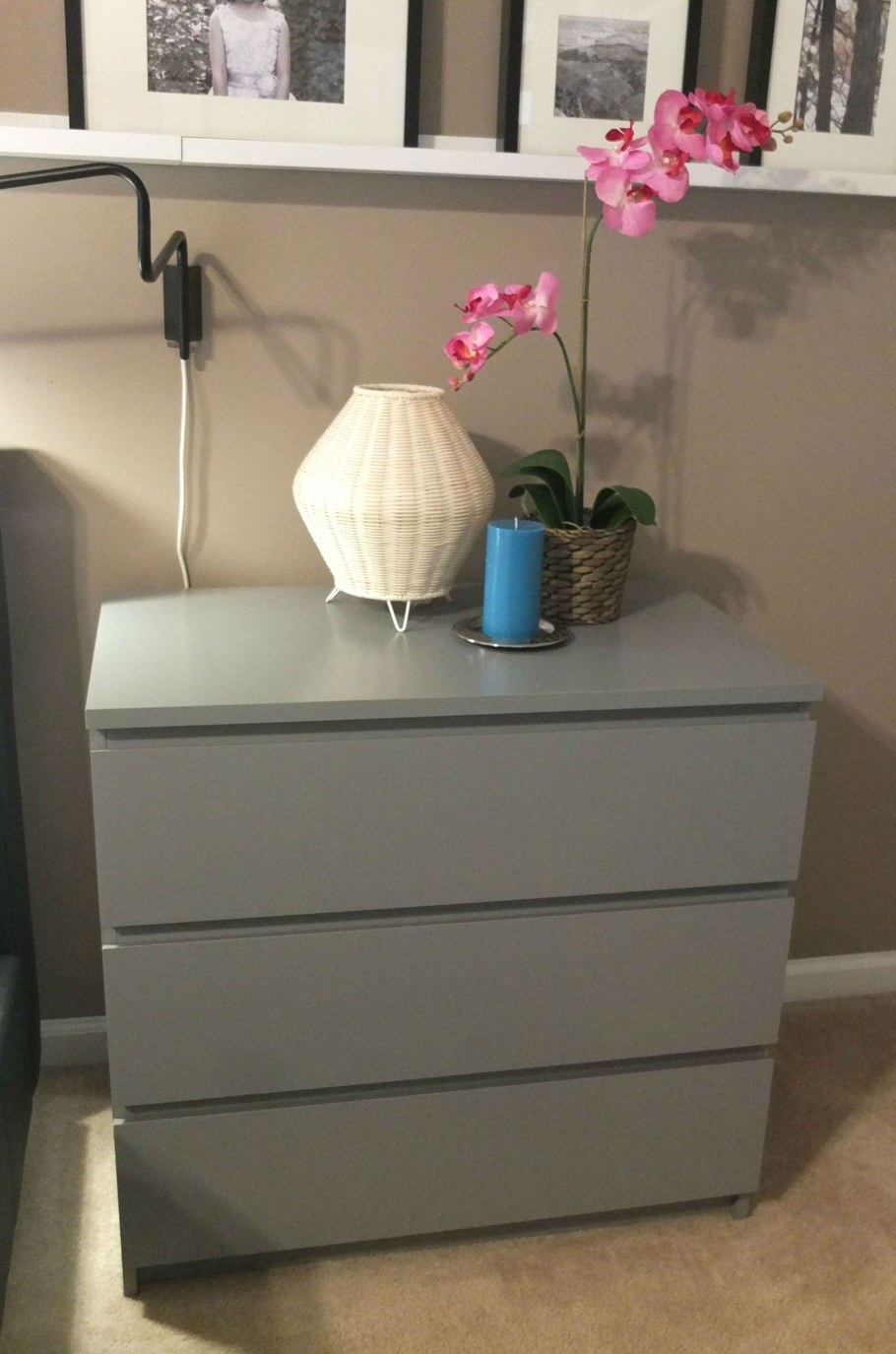 Комод ikea МАЛЬМ 3 ящика