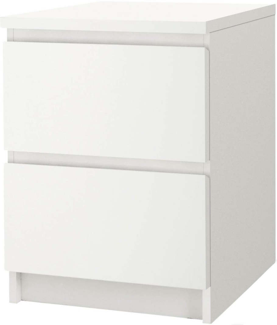МАЛЬМ ikea / икеа тумба белая