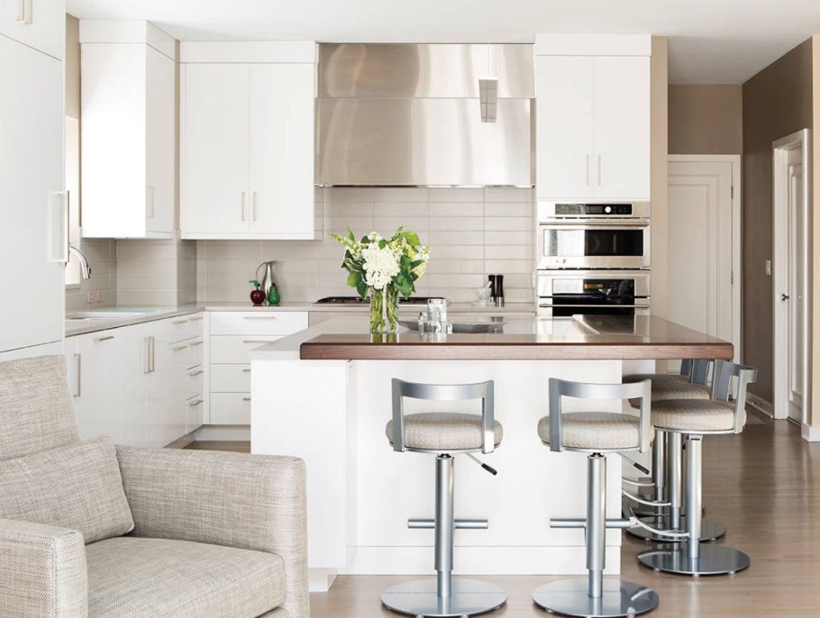 Кухня с барной стойкой проекты