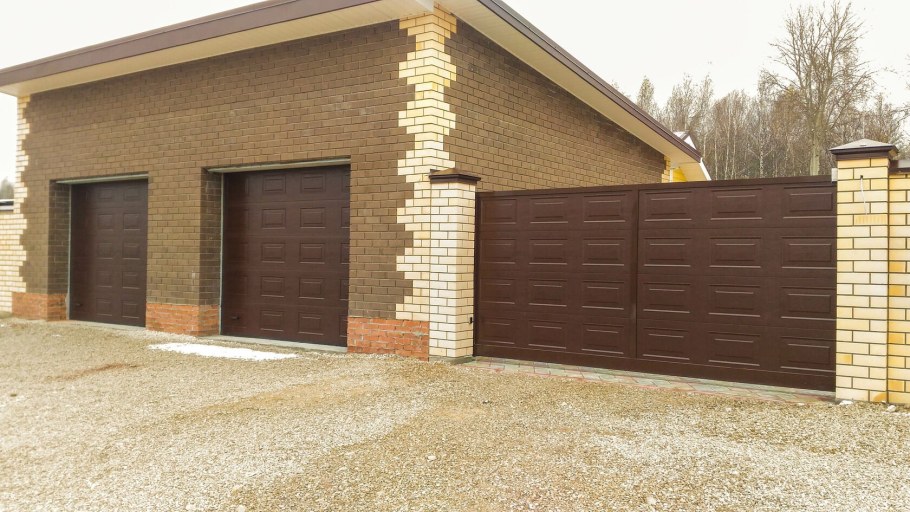 Откатные ворота ALUTECH Prestige