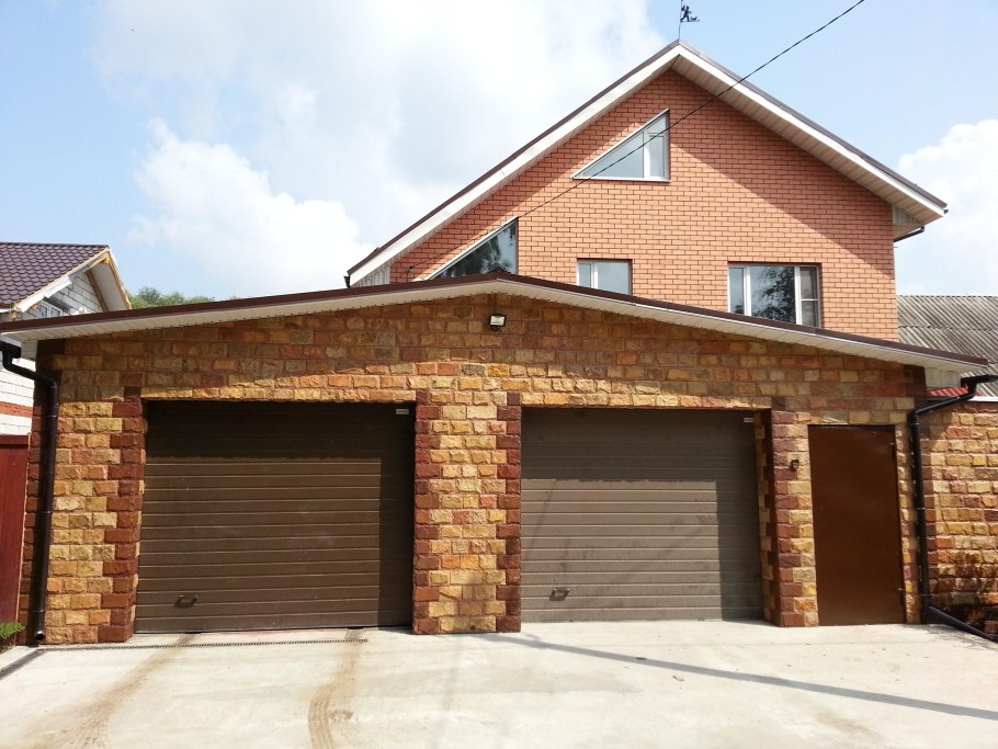 Красивый гараж