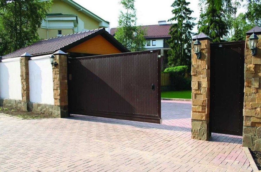 Откатные ворота Дорхан