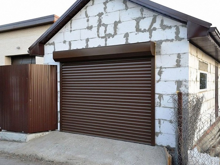 Ворота жалюзи для гаража
