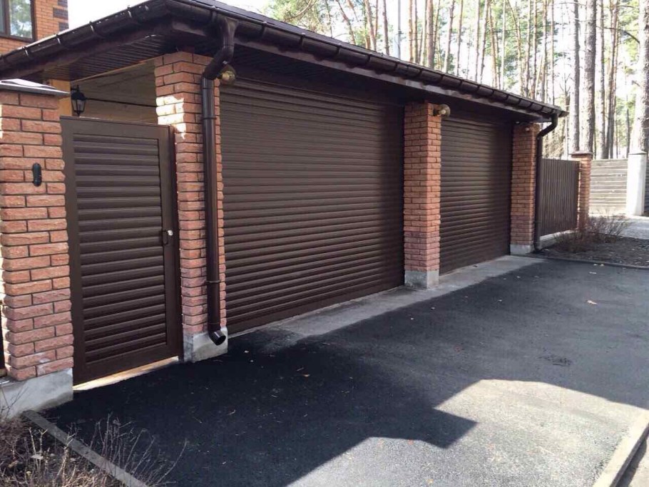 Рольворота Алютех 8017