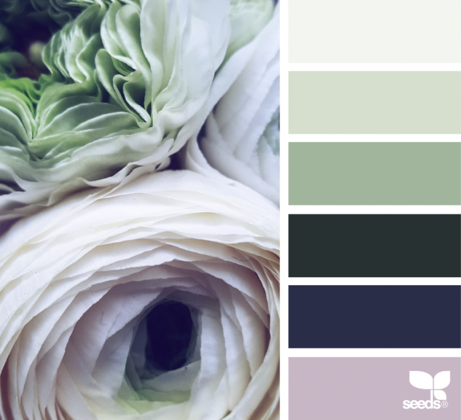 Сочетание цветов эвкалиптовый